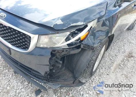 2015 Kia Sedona Lx из США, поврежденный, VIN KNDMB5C10F6039688